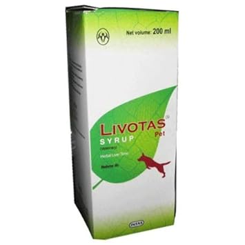 Pet-9 Intas Dog Livotas Herbal Liver Tonic Syrups, 200 ml