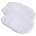 Noverlife Paraffin Wax Warmer Mittens, Terry Cloth Mitts Booties for Hand Foot Care, Thick SPA Therapy Paraffin Wax Hand Bath Gloves Sock for Heated Manicure Supply – Whitethumb 3
