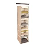 Nature of Storage Canvas Natural 6 Shelf Sweater Organizer