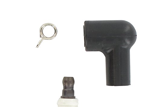 GreenStar Spark Plug Caps Rubber Pin for Wire, Black, 18463