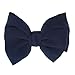 6 Pack Solid Color 5.2'' Bow Clips Women Hair Barrettes Hair Accessories