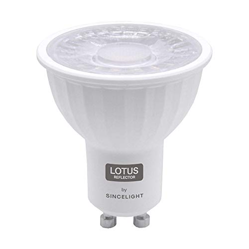 SINCELIGHT GU10 LED-lichtreflector 60° stralingshoek, 6W, RA≈92, Neutraal wit 4000K, niet-dimbaar, 550 lumen equivalent… - Afbeelding 3