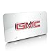 GMC Chrome Steel License Plate