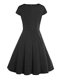 CHICIRIS - Vestido corto para mujer, estilo retro de los años 50, estilo vintage