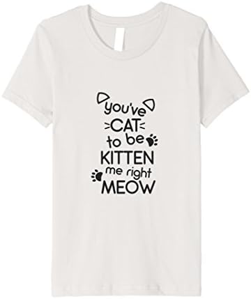 unisex-child Cute Cat To Be Kitten Me Shirt 10 Silver