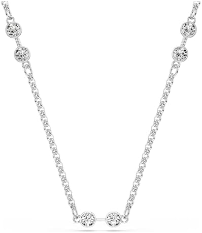 Amazon.com: Swarovski Una Angelic Necklace with Clear Crystals on