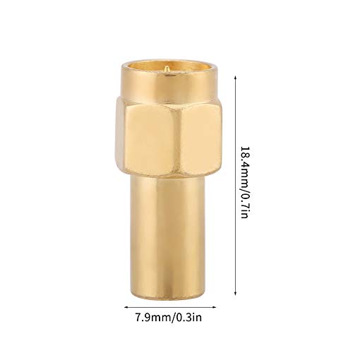 Funny SMA Adapter - 5pcs SMA Male Connector RF Coaxial Matched Terminator Termination Load 50 Ohm 2W Coaxial Terminator
