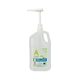 Allens Naturally Liquid Soap Laundry Detergent 1 Gallon/ 128 fl oz/ 3.78 Liters + Combo Dispensing Pump 1 fl oz/ 30 ml and 1/4 fl oz/ 7.5 ml
