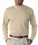 UltraClub Men's UC Mock Turtle Neck