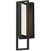 Maxim Lighting 40652BK Formation VX - 12W 1 LED Outdoor Wall Mount-14 Inch Tall and 4.75 Inch Wide