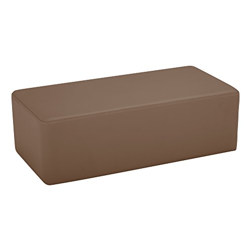 Learniture Structured Rectangle 12" H Stool -Flexible Modular Collaborative Sof…