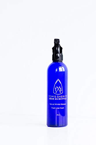 image for Tom & Sheri's Natural Plant-Based Wrinkle Releaser Spray for Clothing 