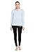 TuffRider Women's Ventilated Technical Long Sleeve Sport Shirt with Mesh, Glacier Blue, Medium