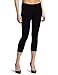Hue Women's Temp Control Cotton Capri Leggings,Black,Medium