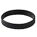 Green House-5pcs Blank Wristband Black Fashion Sports Silicone Wristband Bracelets
