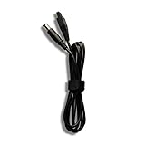 Lizone Extra Pro Long DC Cable for Dell Inspiron, Latitude, Mini , Studio, Precision, Vostro and XPS Series 19V 3.34A 65W / 19V 4.62A 90W Ac Adapter DC-Out Cable, Tip 7.4x5.0mm.