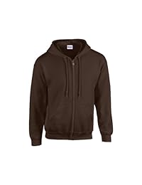 Gildan Heavy Blend - Sudadera unisex con capucha y cremallera completa para adulto