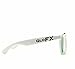 GloFX Flip Up 3Diffraction Glasses - White Flips Rave Prism Grating Diffraction w/Anaglyph Anaglphic 3D