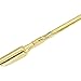 Lmbros Gold Snuff Spoon Scoop Mini Shovel Medicine Spoon Home Supplies Pendants Necklace Loop(4pc)