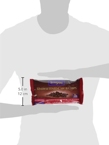 SunSpire Unsweetened Carob Baking Chips, 10 Ounce - Thumbnail 6