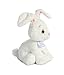 Aurora World White Floppy Plush Bunny, Medium