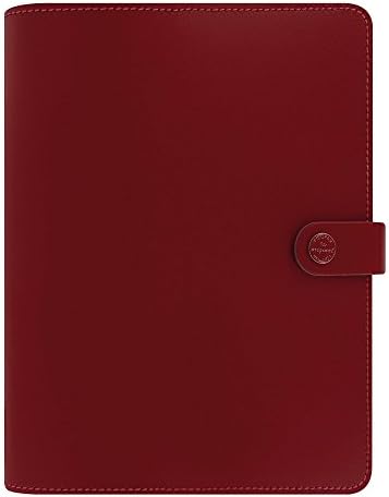 Filofax 2017 A5 Organizer, Leather, Pillarbox Red, Paper Size 8.25 x 5.75 inches (C022381-17)