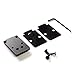 DPP Titanium RMR Glock Mounting kit - RMR Glock Plate/Adapter Fit Trijicon RMR&Holosun 507/508
