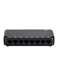 Monoprice Switch Gigabit Ethernet no administrado de 8 puertos 10 100 1000 Mbps