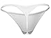 Cotton Whisper Women 4 Pack Sexy G-Strings V String Cotton Panties 6 Colors