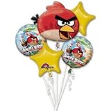 Angry Birds Birthday Supplies Angry Birds Party Supplies Mylar Foil Metal Balloon Boquet