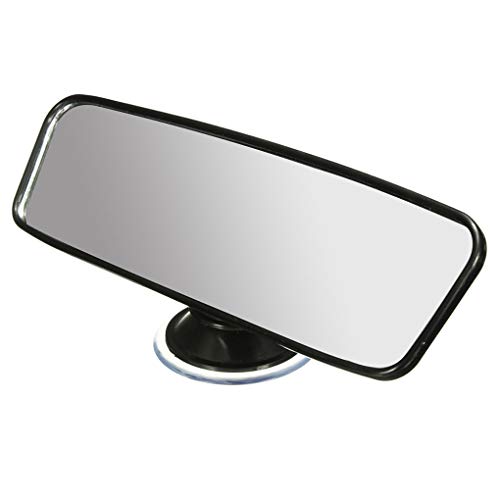 Miaomiaogo Universal 200mm Car Truck Wide Flat Interior Rear View Mirror Vehicle Suction Stick Rearview Mirror