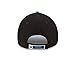 New Era NFL Carolina Panthers Super Bowl 50 The League Side Patch 9FORTY Adjustable Cap, Black/Teal, One Size
