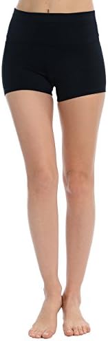 Anza Womens High Waist Dance Booty Shorts