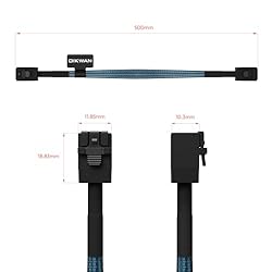 OIKWAN Internal HD Mini SAS SFF-8643 to