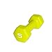CAP Barbell Neoprene Coated Dumbbell Single, 5-Pound, Lime Green, SDN4-005