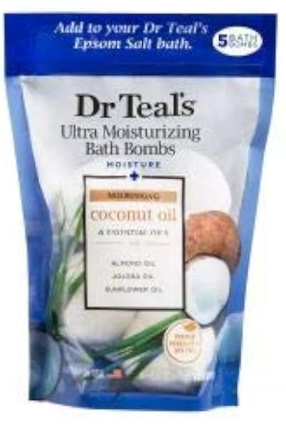 dr teal's moisturizing bath and body oil coconut oil