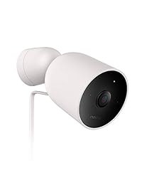 Nooie Outdoor Security Camera Wireless IP Camera 1080P HD Home Surveillance Camera Weatherproof Bullet Camera with Two-Way Audio, Night Vision, Theft-Deterrent Alarm,Compatible with iOS Android System