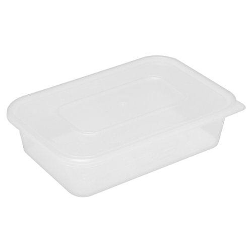 500ml Microwave Heavy Duty SATCO Plastic Containers + Lids x 25 Amazon
