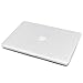 LENTION Hard Case for MacBook Pro (Retina, 15-inch, Mid 2012 to Mid 2015) - Model A1398, with Keyboard Cover and Port Plugs, Matte Finish Case with Rubber Feet (Frost Clear)