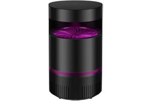 BRIRILINE Bug Zapper, Fruit Flies Trap, Electric Mosquito & Fly Zappers/Killer - Insect Attractant Trap Powerful Little Gnats, Hangable Mosquito Lamp for Home, Indoor, Outdoor, Patio (Black)