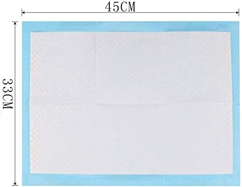 RCruning-EU 100 PACK Puppy Training Pads for Dog Pet Pee Absorbent Toilet Pee Wee Mat Anti Slip Leakproof (100 PACK-45 * 33CM) - Image 3