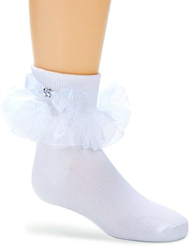 Girl's Organza Ruffle Socks