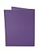 Ultra Pro - 10 Pack, Purple 2-Pocket Folders with 3-Prong Fastener