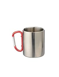 11oz Mango ligero doble pared taza de camping aisl