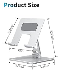 ALASHI Tablet Stand for Desk, Stable Tablet Holder