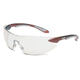 Uvex S4412 Ignite Safety Eyewear, Metallic Red and Silver Frame, SCT-Reflect 50 Hardcoat Lens
