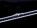 Snake Chain Necklace White Brightening 24pcs 925 Silver Plated 1.2mm DIY Shining Link with Lobster Clasps for Jewelry Making (20 inch, Shining White Brightening)