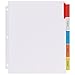 Avery Big Tab Insertable Extra-Wide Dividers, 5 Multicolor Tabs, 1 Set (11220)