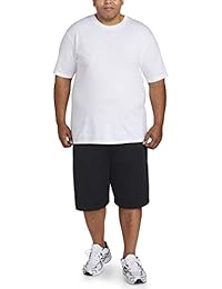 Pantalones cortos de alto rendimiento para hombre   Essentials, paquete de 2 grandes ajustados por DXL