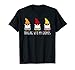 Hanging With My Gnomies Funny Yard Gnome Garden Gift T-Shirt